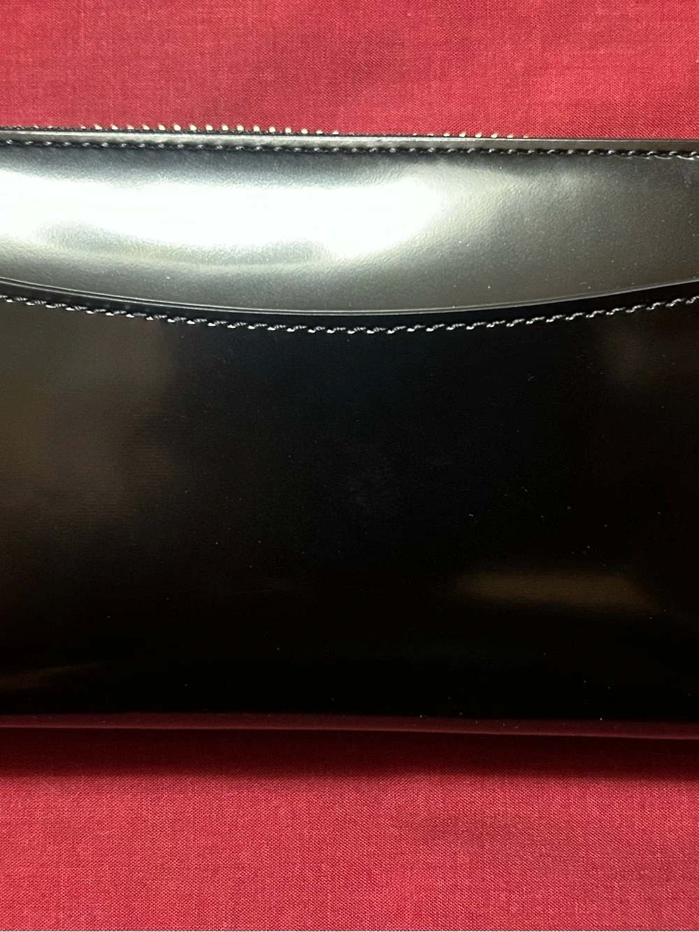 Coach Black Patent Leather Wallet